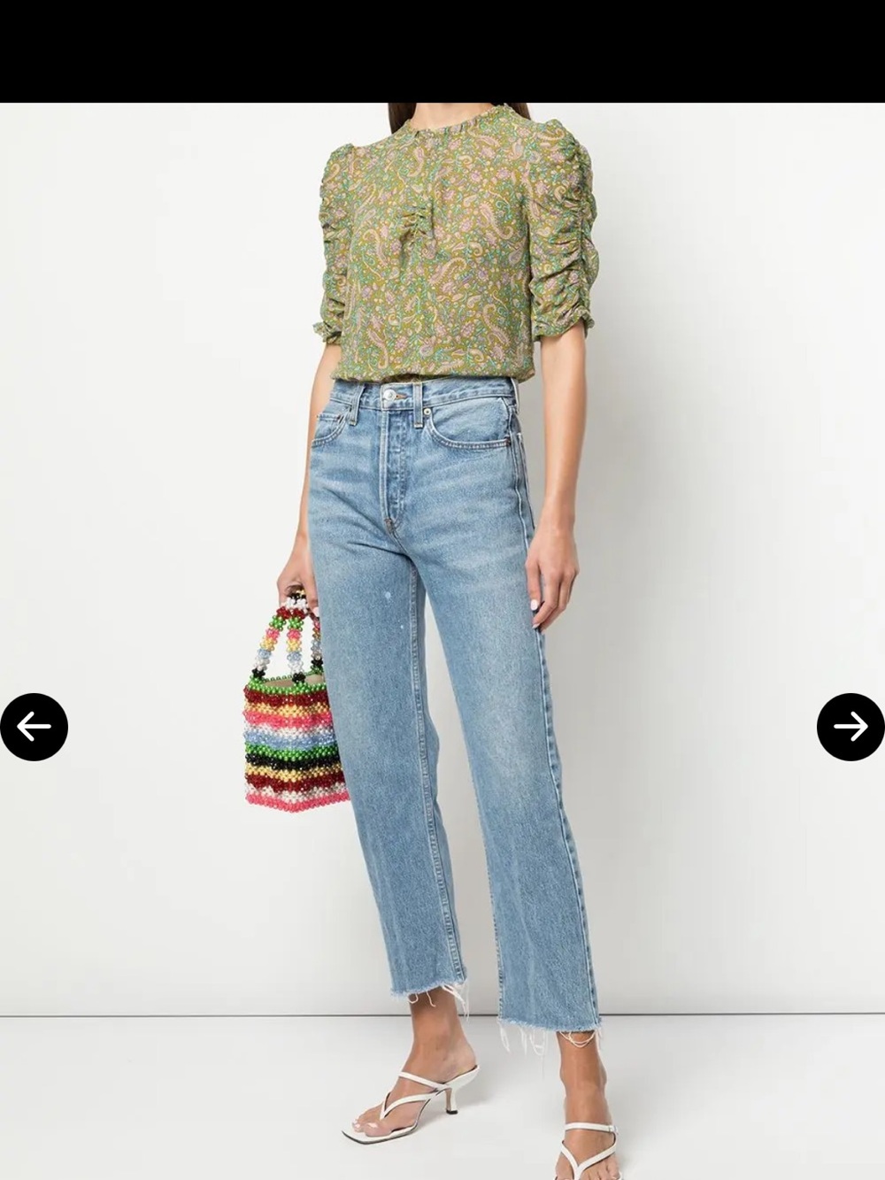 Veronica Beard Natuka Paisley silk Blouse